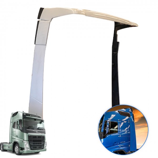 DEFLETOR DE AR / QUEBRA VENTO / VOLVO FH APARTIR D...