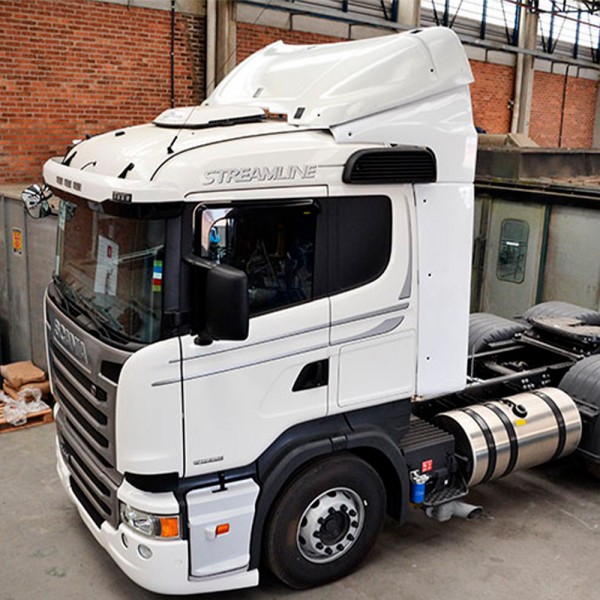 DEFLETOR DE AR SCANIA SERIE 4 E 5 G E R COM RECORTE PRA FILTRO