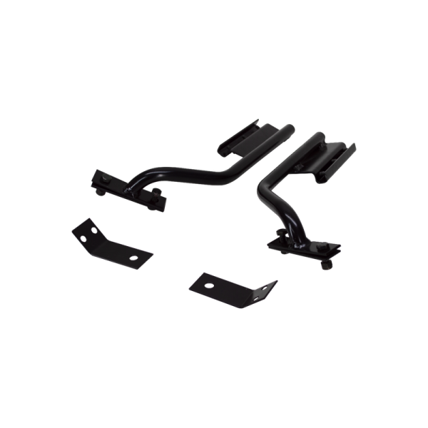 CONJUNTO SUPORTE QUEBRA-SOL CARGO MET PRETO FOSCO ...